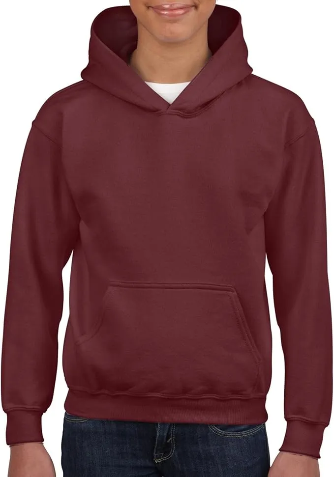 Gildan Heavy Blend Youth Hooded Sweatshirt Boy's