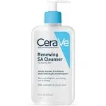 CeraVe Renewing SA Cleanser, Salicylic Acid Face Wash for Balanced Skin - 12.0 oz - 12.0 oz