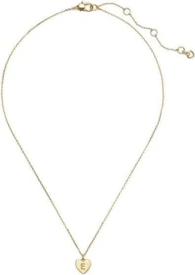 Kate Spade New York Initial Heart Pendant Women's Necklace