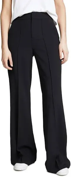 Alice + Olivia Women's Dylan High Waist Wide Leg Pants