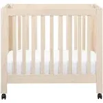 Babyletto Origami Mini Crib - Washed Natural