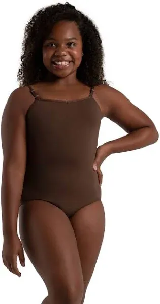 Capezio Camisole Leotard Adjustable Straps Girls