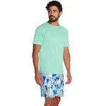 Speedo Men's UV Swim Shirt Short Sleeve Fitness Rashguard