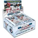 2023 Topps Chrome Update Series Baseball Hobby Jumbo Box