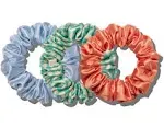 Slip Pure Silk 3-Pack Large Scrunchies - Sea Mist