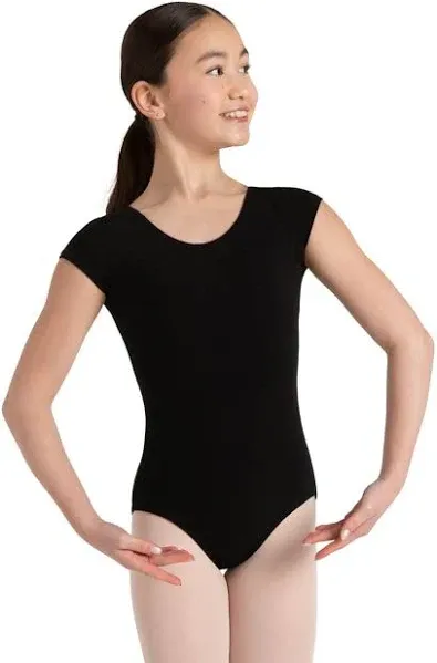 Capezio Short Sleeve Leotard Girls