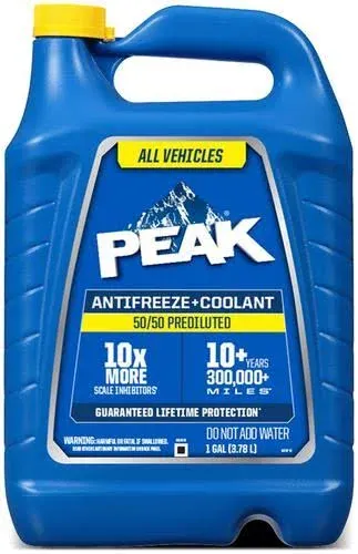 Peak Antifreeze/Coolant 50/50