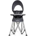 Go with Me Uplift Deluxe Portable High Chair with Canopy Grey