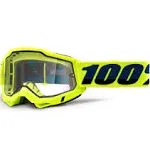 100% - Accuri 2.0 Endro Moto Goggle (Clear Dual Lens)