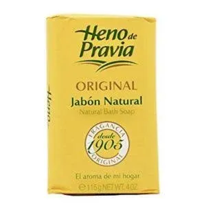 Heno De Pravia Soap LARGE 4.4 oz. Ea. ORIGINAL ( 6 Soaps Total)