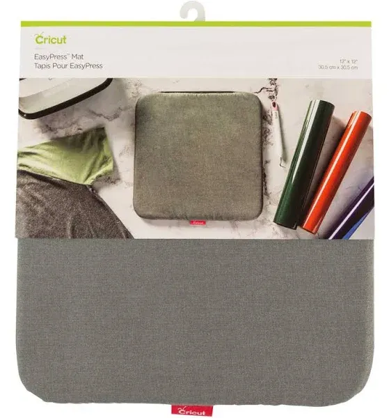 Cricut Easy Press Heat Gray Mat 8&#034; x 10&#034; Ironing On Transfers Crafts NEW