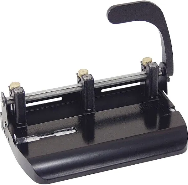 Officemate Heavy-Duty Hole Punch with Lever Handle 90078