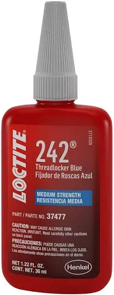 Loctite 36ml Threadlocker 242