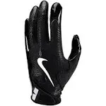 Nike Vapor Jet 8.0 Adult Football Gloves - Black/White