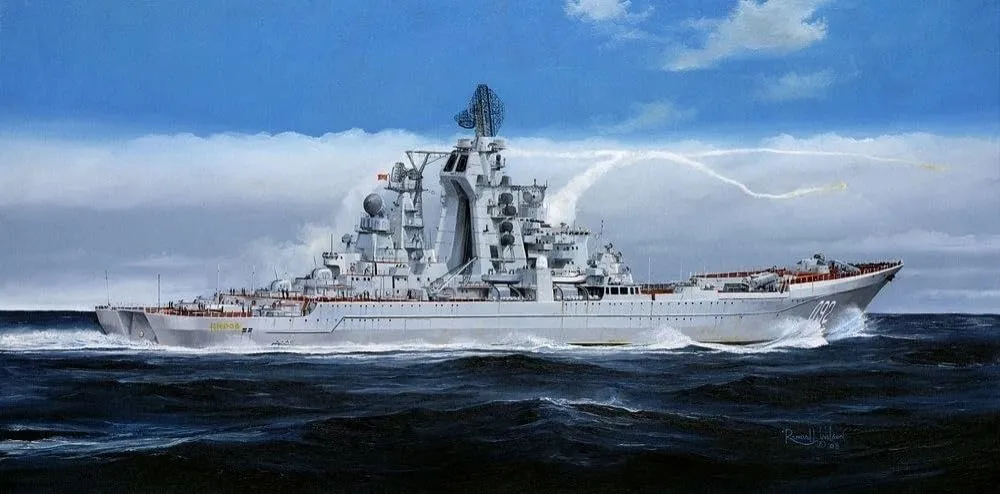 Trumpeter 1/350 Russian Cruiser Admiral Ushakov