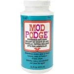 Mod Podge Dishwasher Safe Waterbase Sealer, Glue and Finish 16 Ounce 