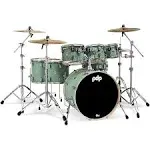 PDP Concept Maple 7pc Drum Set Satin Seafoam