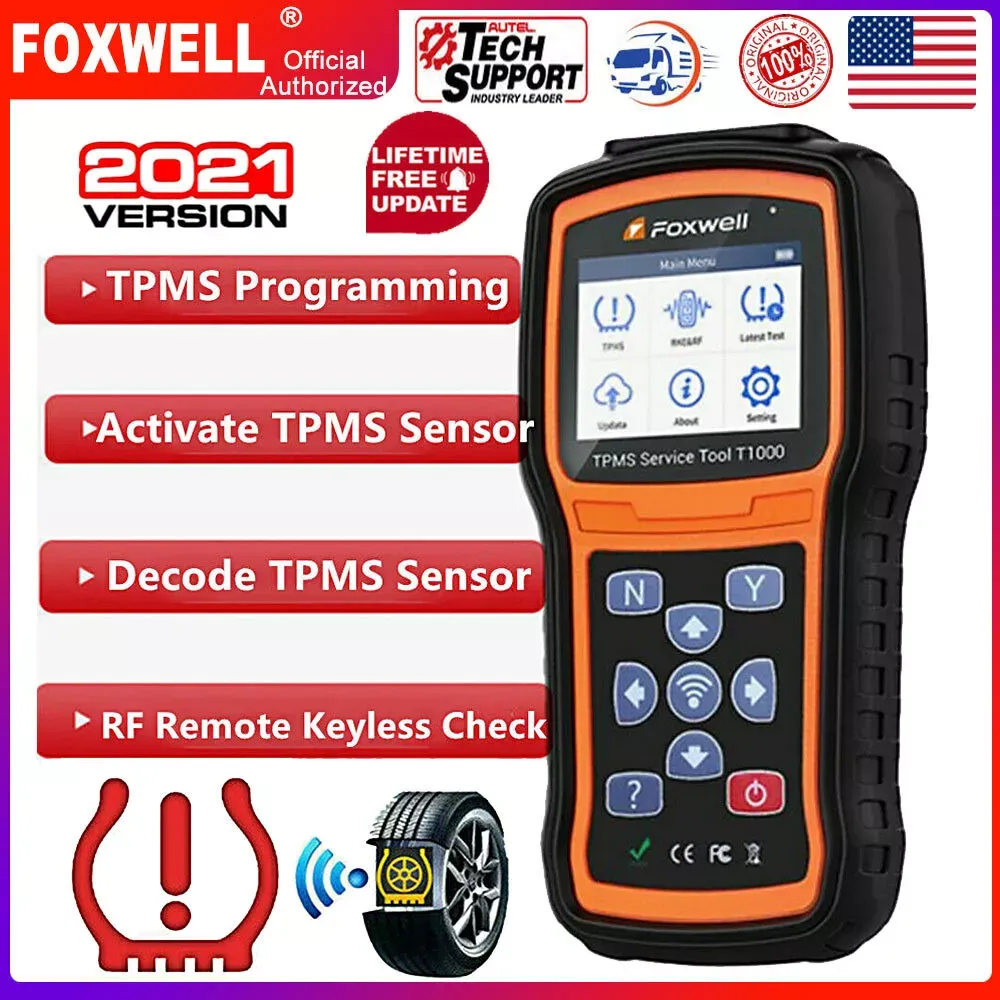 THINKTPMS G2 - TPMS Relearn Tire Reset Tool, TPMS Tire Pressure Detector Diagnosis/Activate/Relearn/Reset/Program TPMS Sensors