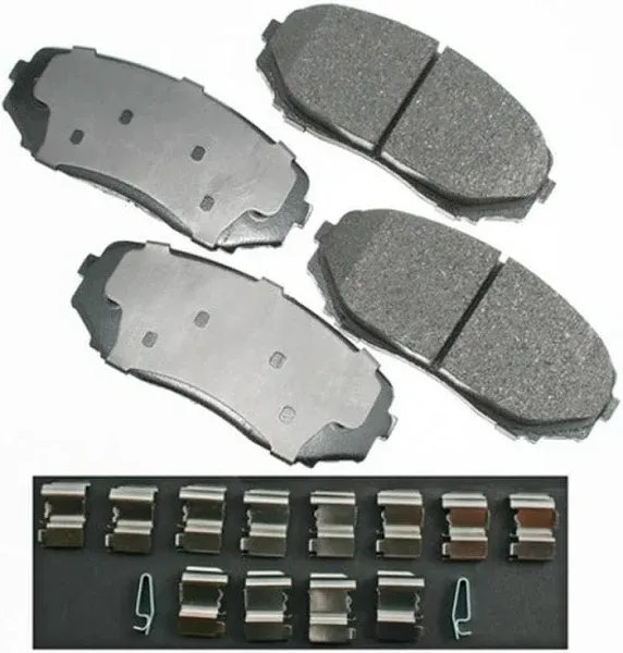 Akebono ProACT Ultra Premium Ceramic Disc Brake Pad Kit