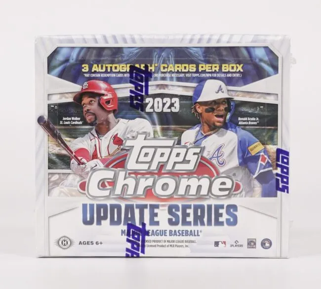 Topps Chrome Update Series Baseball Hobby Jumbo Box