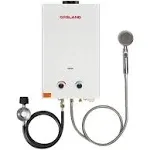 GASLAND 2.64GPM 10L Outdoor Portable Propane Gas Tankless Water Heater