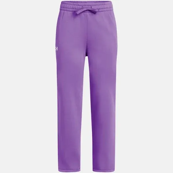 Under Armour Girls' Rival Fleece Straight Leg Pants