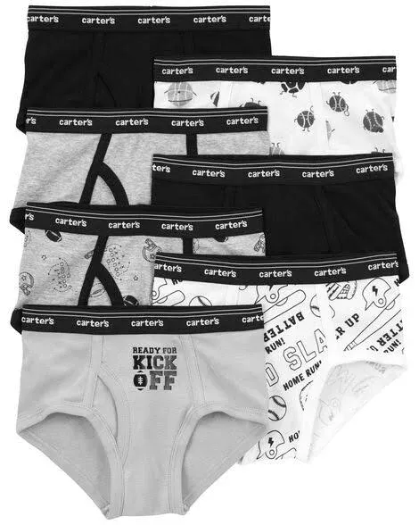 Carter's Boys' 7-Pack Cotton Briefs