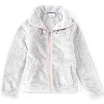 Columbia Girls' Fire Side Grey Full Zip Sherpa Jacket