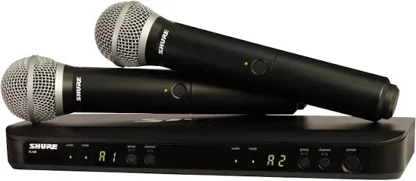 Shure BLX288 Dual Handheld Wireless System