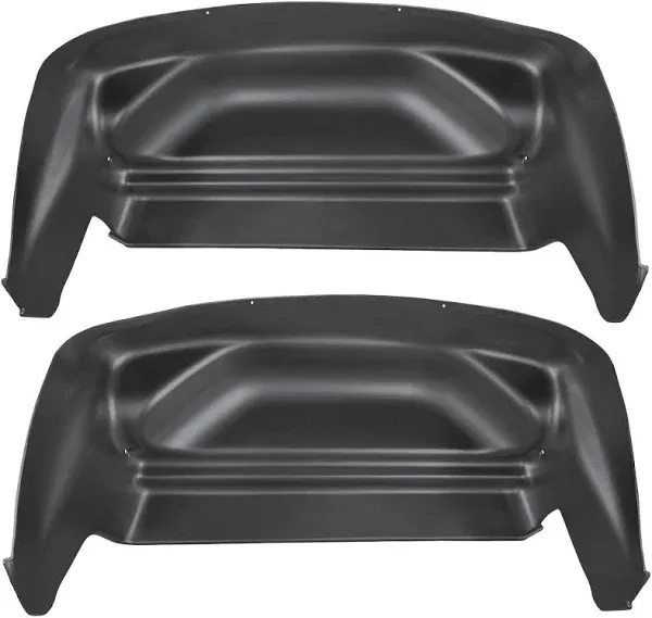 2012 Chevrolet Silverado 2500 HD Rear, Driver and Passenger Side Wheel Well Guard Series Fender Liner 79001 by Husky Liners®