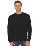 Lane Seven LS14004 - Unisex Premium Crewneck Sweatshirt Black - L