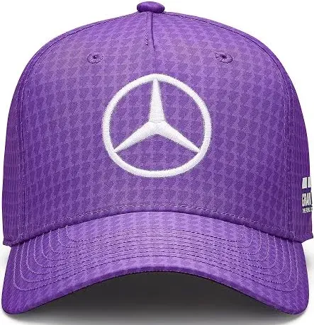 Mercedes AMG Lewis Hamilton #44 Kids Kid F1 Team Cap Purple Sponsor Cap