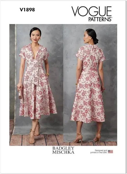 Vogue Misses' Dress Sewing Pattern Kit