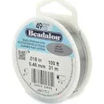 Beadalon 49 Strand Stainless Steel Bead Stringing Wire