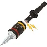 Malco C-RHEX 1/4 and 5/16 in. Reversible Magnetic Hex Nut Driver 2 in. L