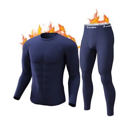 Thermajohn Long Johns Thermal Underwear for Men Set