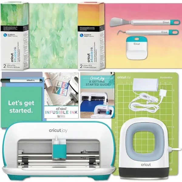 Cricut Joy Machine with EasyPress Mini Press and Infusible Ink Materia