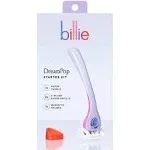 Billie Women's Razor Kit, 1 Handle + 2 Blade Refills + Magnetic Holder, Dreampop (Lilac Pop)