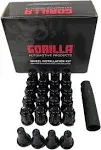 Gorilla K5CS-12150BGR - 5Lug 12-1.50 Spline Wik Pass Blk Gor