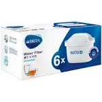 Brita S1326 Maxtra+ Water Filter Cartridges, Compatible with All Jugs for Chlorine and Limescale Reduction, 6 Pack