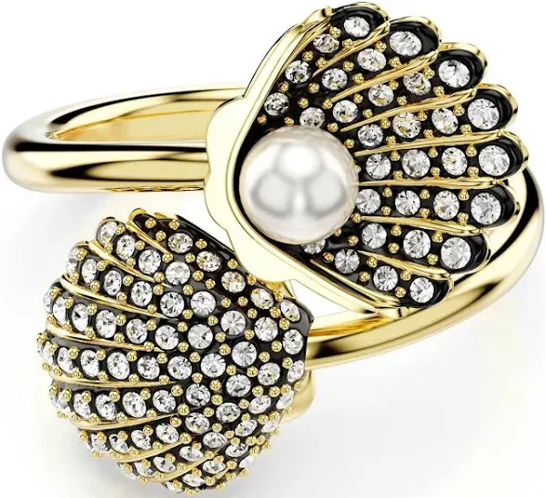 Swarovski Idyllia open ring Crystal pearl