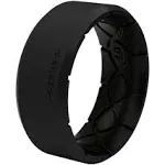 Groove Life Zeus Edge Midnight Black Silicone Ring 13