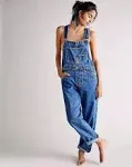 ▪️NWT Free People-We the Free Ziggy Denim Overalls in Powder Blue