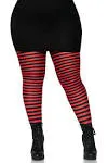 Leg Avenue Women's Striped Nylon Tights