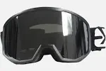 EXP Vision Ski Goggles Snowboard for Men Women, OTG Anti Fog UV Protection Snow Goggles (Grey Frame Silver)