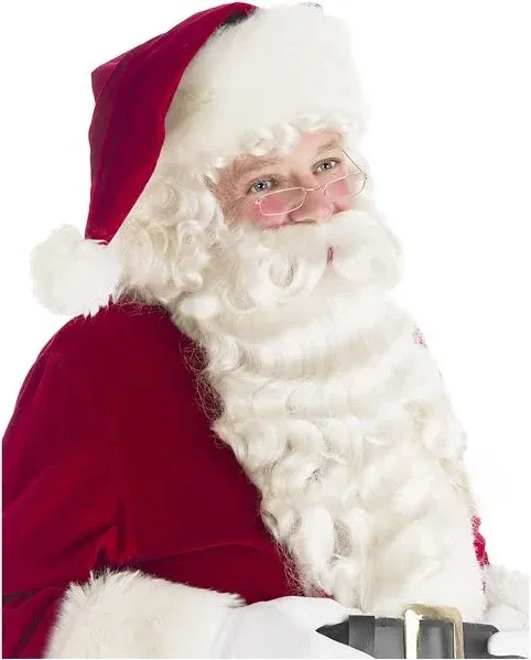 Economy Santa Beard & Wig Set