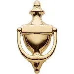 Baldwin Colonial Door Knocker Lifetime Polished Brass