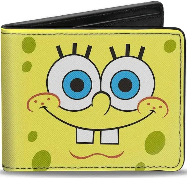 SpongeBob SquarePants Face Bi-Fold Wallet