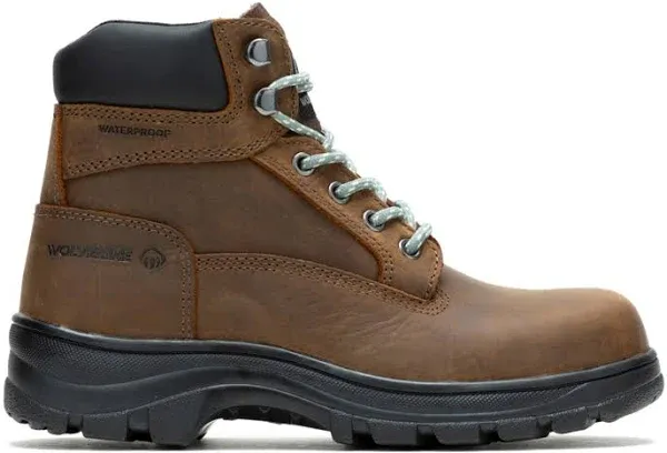 Wolverine Women's Carlsbad 6" Waterproof Steel-Toe Work Boot