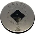 Dante FP-GV-PTR Floor Plate for Globe Valve, Pewter